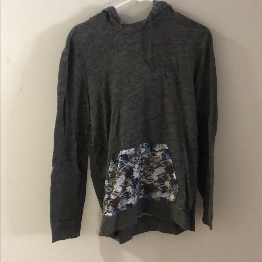 Tropical pocket hoodie